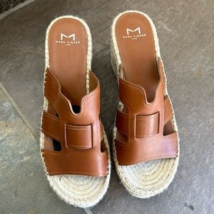 Marc Fisher Robbyn Platform Espadrilles 9.5